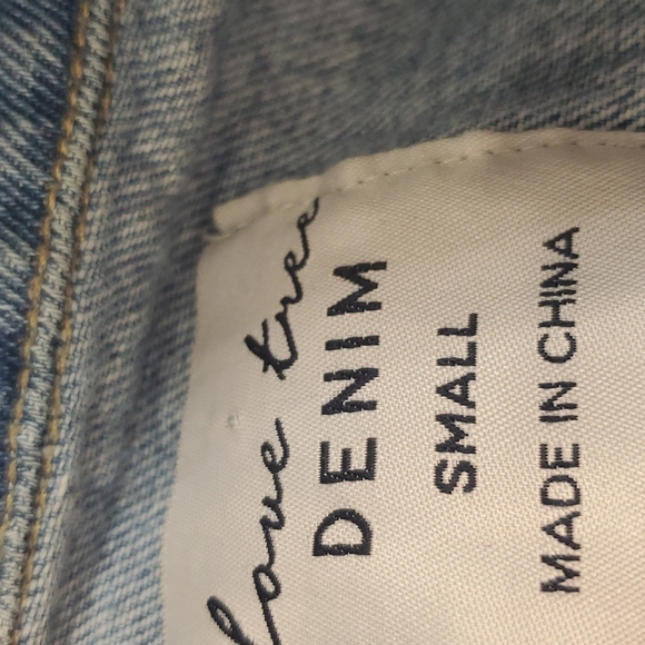 Love Tree Denim Ripped Jacket - Picture 9 of 9